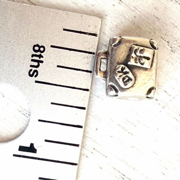 Pandora Sterling Silver Travel Suitcase Charm - Picture 6 of 6